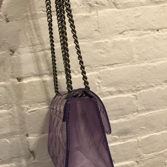 Kurt Geiger London Lilac Shoulder Bag - Picture 4 of 5